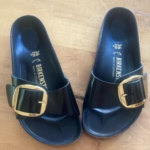 NWOT Birkenstock big buckle Madrid sandal 36